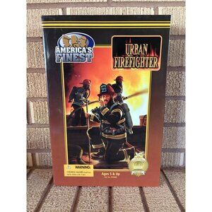 Americas Finest Urban Firefighter Action Figure 12” NEW IN BOX 21st Century Toys